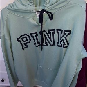 PINK pull over hoodie
